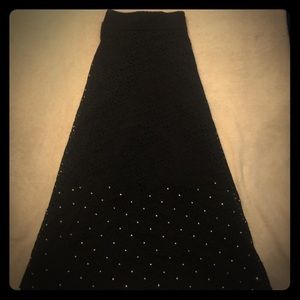 Dazzling black  skirt